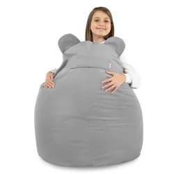 Kinder-Sitzsack-Sessel Teddy - Soft-Velours – Ansicht 76
