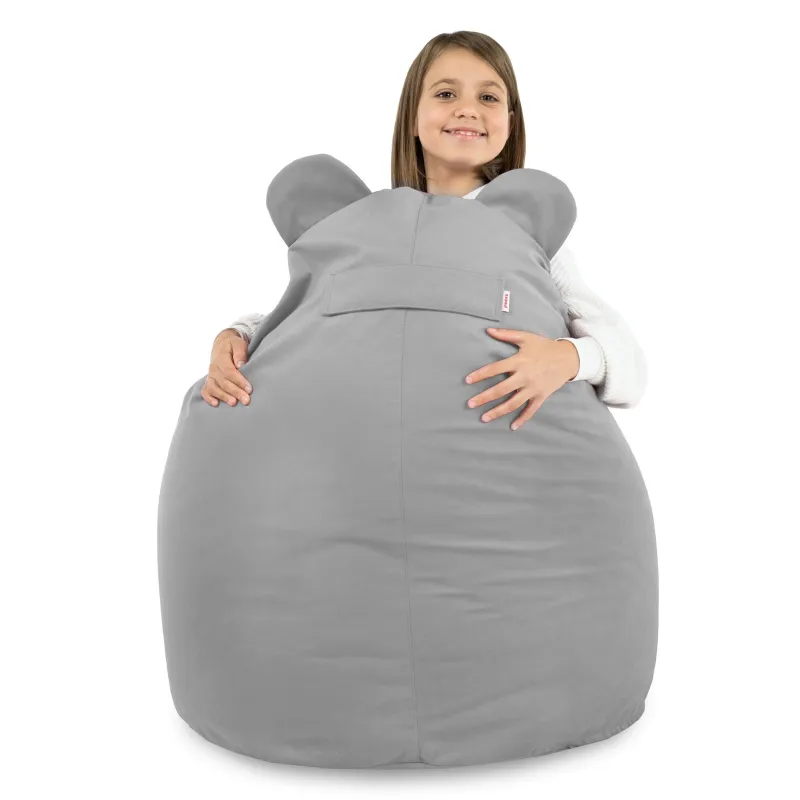 Kinder-Sitzsack-Sessel Teddy - Soft-Velours – Ansicht 76