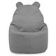 Sitzsack Sessel Teddy Plüsch stahl