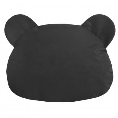 Kinderkissen Teddy Plüsch Grau