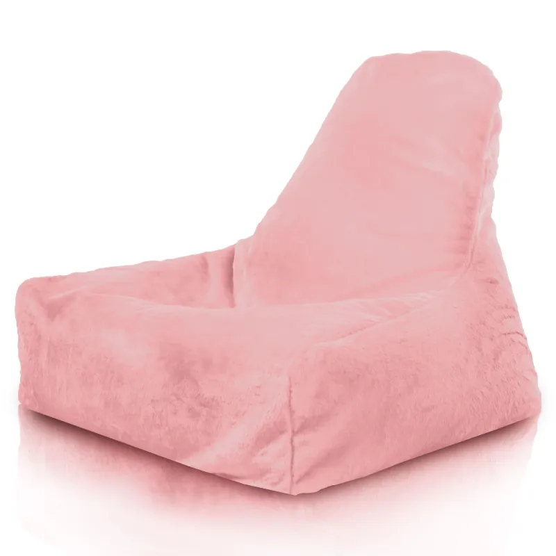 Sitzsack-Sessel mit Rückenlehne Bali - Yeti Kunstfell – Ansicht 2