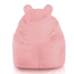Kinder-Sitzsack-Sessel Teddy - Yeti Kunstfell – Ansicht 2
