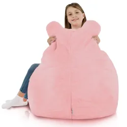 Kinder-Sitzsack-Sessel Teddy - Yeti Kunstfell – Ansicht 5