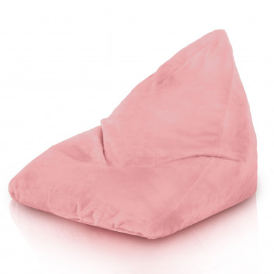 Sitzsack Kinzler XL Kunstfell Yet Rosa