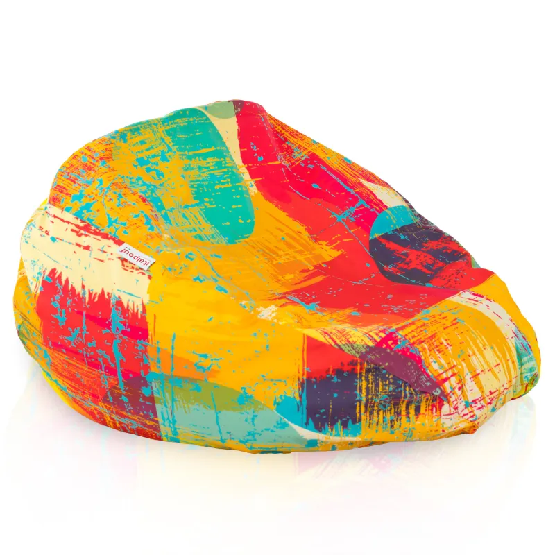 Kinder-Sitzsack L - Premium Print-Stoff – Ansicht 7