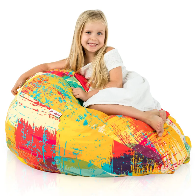Kinder-Sitzsack L - Premium Print-Stoff – Ansicht 9