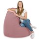 Puderrosa Sitzsack XXL Plüsch
