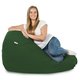 dunkelgrün Sitzsack XXL Plüsch