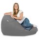 Stahl Sitzsack XXL Plüsch Groß