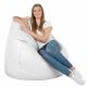 Weiß Sitzsack XXL Kunstleder Groß