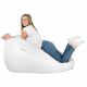 Weiß Sitzsack XXL Kunstleder Groß