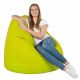 Limette Sitzsack XXL Kunstleder Modern