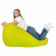 Limette Sitzsack XXL Kunstleder Modern