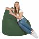 Dunkelgrün Sitzsack XXL Kunstleder