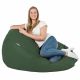 Dunkelgrün Sitzsack XXL Kunstleder
