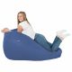 Blau Sitzsack XXL Kunstleder Sessel
