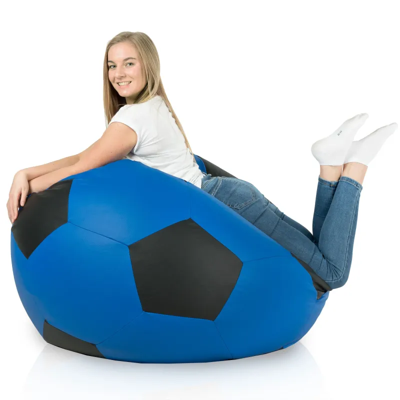 Riesiger Fußball Sitzsack XXL - Kunstleder – Ansicht 7