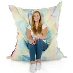 sitzkissen XXL für Erwachsene - Premium Print-Stoff – Ansicht 88