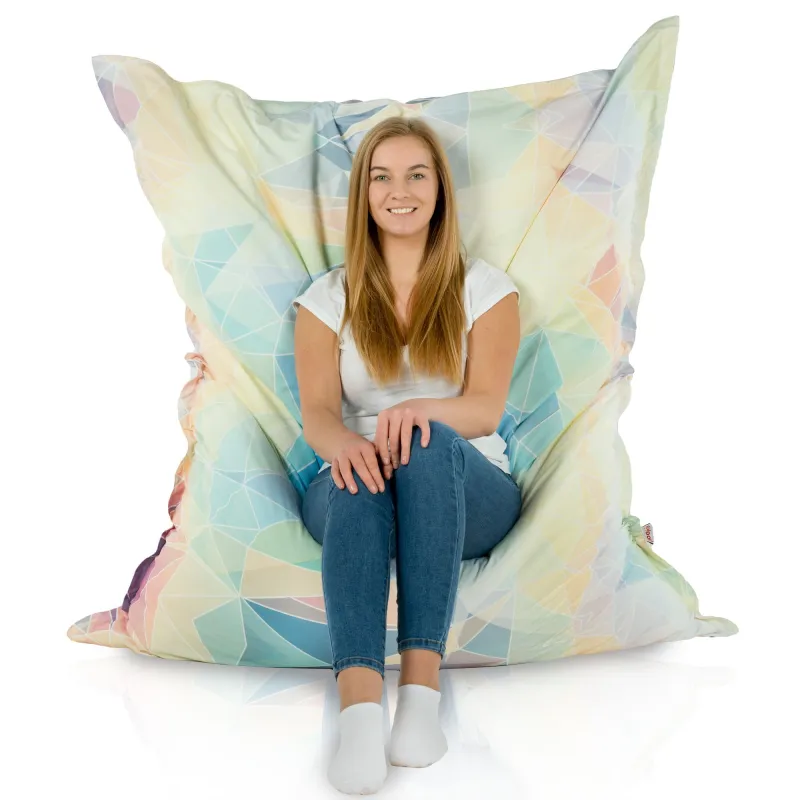 sitzkissen XXL für Erwachsene - Premium Print-Stoff – Ansicht 88