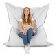 Weiß Sitzkissen Outdoor XXL Balkon
