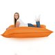 Orange Sitzkissen Outdoor XXL Junge