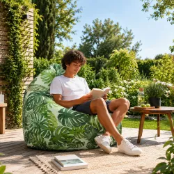 Riesensitzsack XXL für Erwachsene - Outdoor Pro Garten Wasserdicht – Ansicht 37