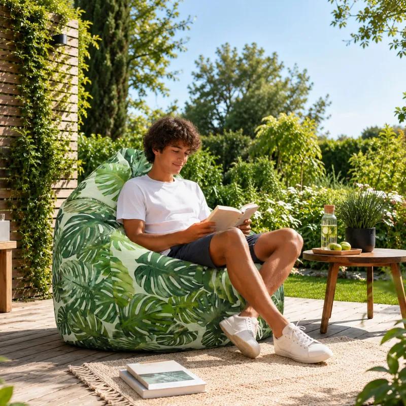 Riesensitzsack XXL für Erwachsene - Outdoor Pro Garten Wasserdicht – Ansicht 37