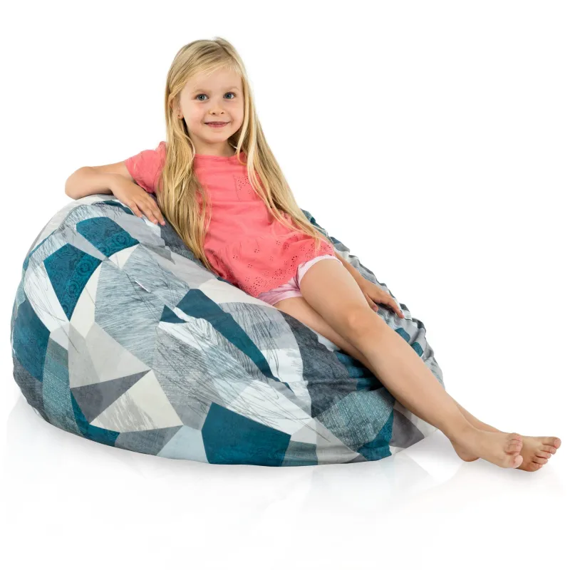 Kinder-Sitzsack L - Outdoor Pro Garten Wasserdicht – Ansicht 60