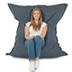 Melange Marineblau Sitzkissen Kinder XL recykling balance