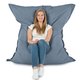 Melange Blau Sitzkissen Kinder XL recykling balance