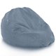 Sitzsack Kinder Melange Blau recykling balance