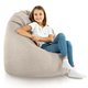 Sitzsack XL Melange Beige recykling balance