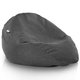 Sitzsack XL Melange Schwarz recykling balance
