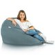 Sitzsack XL Melange Türkis recykling balance