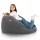 Sitzsack XL Melange Schwarz recykling balance