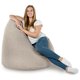 Sitzsack XL Melange Beige recykling balance