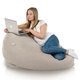 Sitzsack XL Melange Beige recykling balance