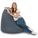 Sitzsack XXL Melange Marineblau recykling balance