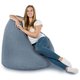 Sitzsack XXL Melange Blau recykling balance
