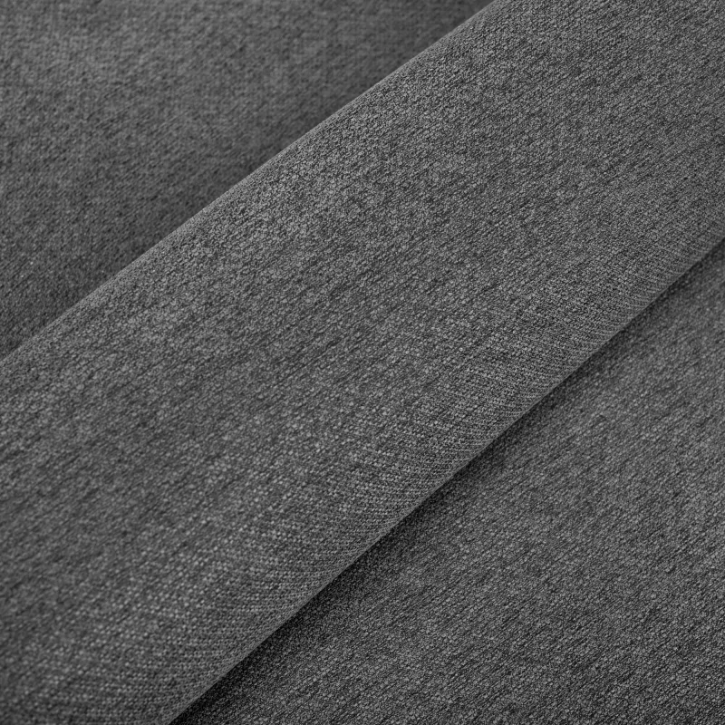 Elegantes schwarzes Melange-Sitzkissen für stilvolle Räume