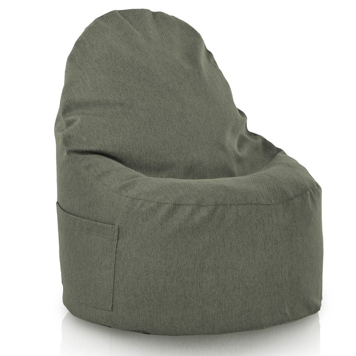 Sitzsack Sessel Porto Melange grün recykling