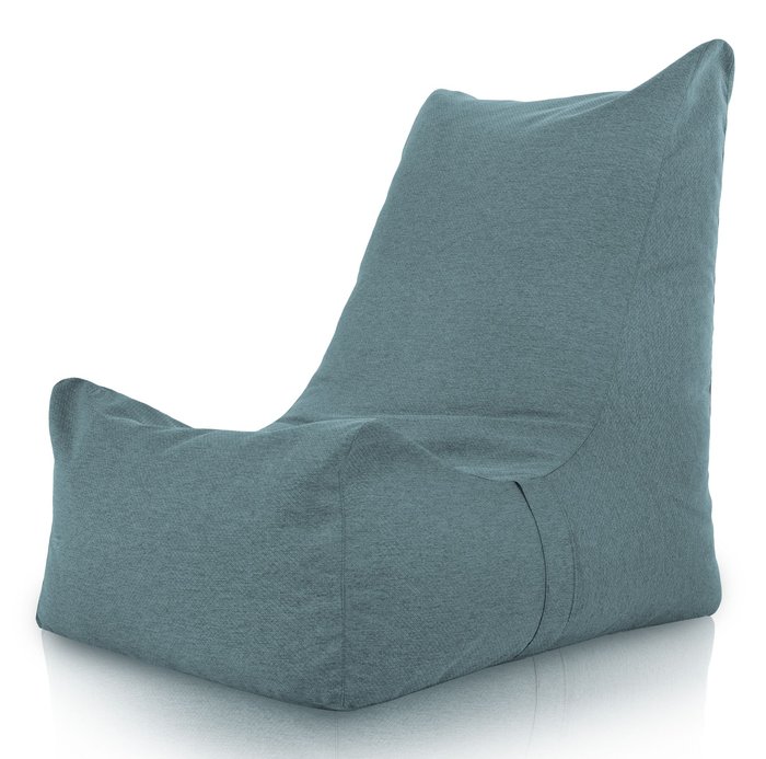 Sitzsack Sessel Distinto Melange Türkis recykling