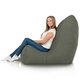 Sitzsack Sessel Distinto Melange grün recykling