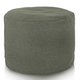 Sitzpouf Cilindro Melange grün recykling