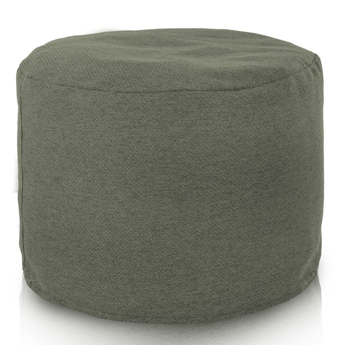 Sitzpouf Cilindro Melange grün recykling