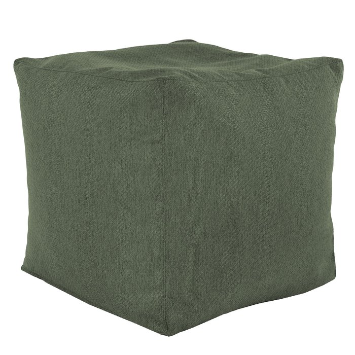 Sitzpouf Cubo Melange grün recykling