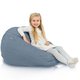 Sitzsack Kinder Melange Blau recykling balance