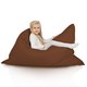 Sitzsack Kinder Melange Marineblau recykling balance