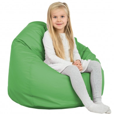 Grün Kindersitzsack Kunstleder Zimmer