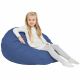 Blau Kindersitzsack Kunstleder Junge